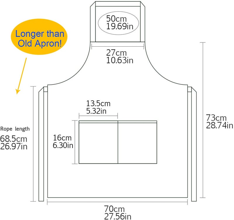 TRENDBOX Total 12 PCS Forestgreen Color (Medium Size) Bib Apron Adult Women Unisex Waist Size 30" to 42" Durable Comfortable Front Pocket Washable Cooking Baking Kitchen Restaurant Crafting - Image 4